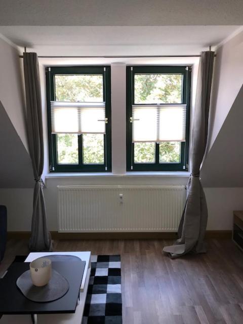 Gaestewohnung Saaleblick Weissenfels Exterior foto
